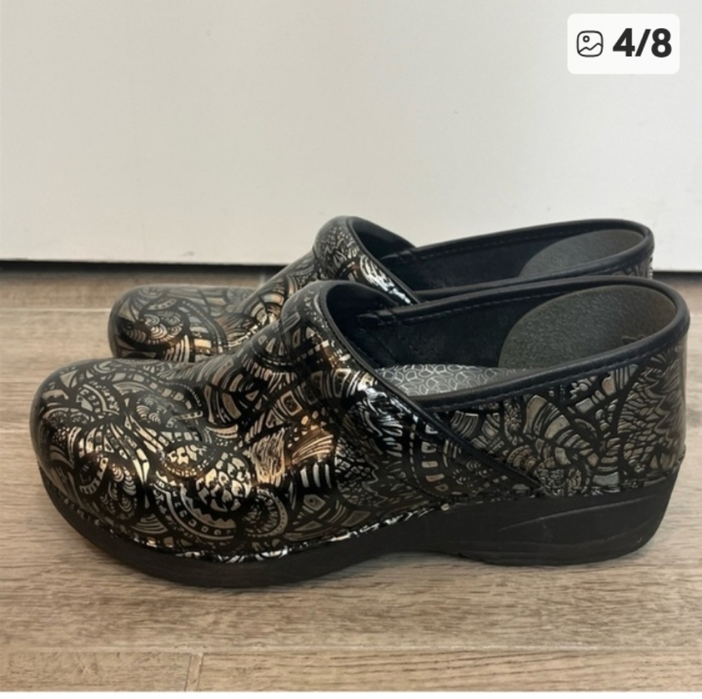 Dansko‎ XP 20 Fossilized Patent Professional Nursing Clogs Women EU 39 US 8.5/9 - Picture 3 of 8
